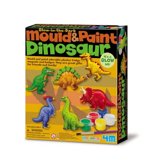 4M Glow in the Dark Mould & Paint Dinosaur