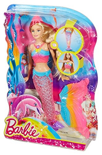 cooperate typist Greet Barbie Rainbow Light Mermaid