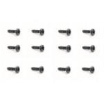 Yellow RC Round Head Self Tapping Screw 2x6mm (12Pcs)