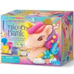 4M KidzMaker Paint Your Own Mini Glitter Unicorn Bank