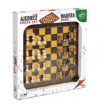 Cayro Wooden Chess Board & Accessories Blister