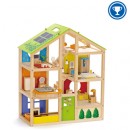 Hape All Season Dollhouse (with furniture)