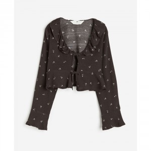 HNM Tie-Front Blouse