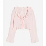 HNM Tie-Front Blouse