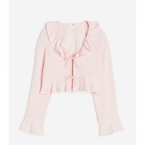 HNM Tie-Front Blouse