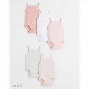 H&M 5 pack cotton body suit