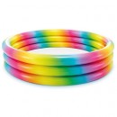 Intex Rainbow Three-Lap Pool, 58in x 13in