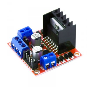 L298N Motor Driver Board Red