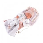 Llorens Tina Recien Nacida 44 Cm Cojin Y Cambiador