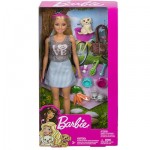 Barbie Animal Lovers Playset Puppy and Bunny Edition Doll