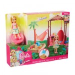Barbie Chelsea Doll and Tiki Hut Playset