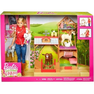 Barbie Sweet Orchard Farm Doll and Barn Playset