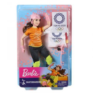 Barbie Skateboarder Doll