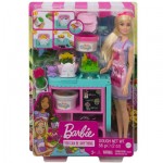 Barbie Florist Playset with Doll and Flower Making Station