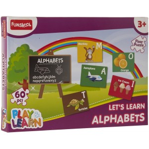 Funskool Play & Learn Let's Learn Alphabets Puzzle