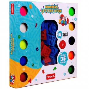 Funskool Fun Dough Numbers Letters 'N Fun