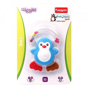 Funskool Penguin Pal Teether Rattle