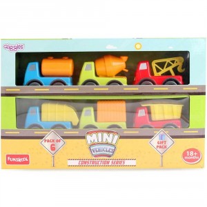 Funskool Mini Vehicles-Construction  Gift Pack