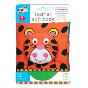 Galt Teether Soft Book â€“ Jungle