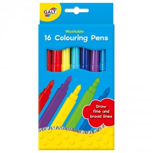 Galt 16 Colouring Pens - Washable