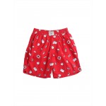 Gini & Jony Boxer Shorts Elasticated - Poppy Red, 12m