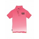 Gini & Jony Polo T-Shirt Half Sleeves - Calypso Coral, 10