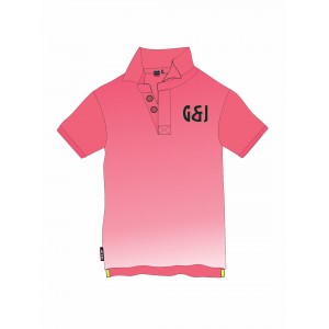 Gini & Jony Polo T-Shirt Half Sleeves - Calypso Coral, 6