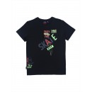 Gini & Jony T-Shirt Half Sleeves - Caviar Black, 12m