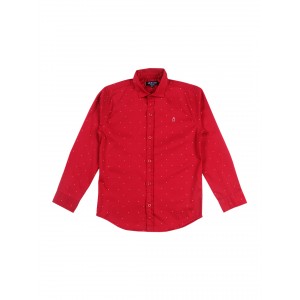 Gini & Jony Shirt Full Sleeves - Poppy Red, 10