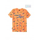 Gini & Jony T-Shirt Half Sleeves - Blazing Orange, 12
