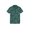 Gini & Jony Polo T-Shirt Half Sleeves - Deep Teal, 4