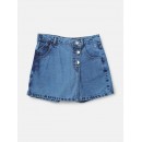 Gini & Jony Skirt Fixed Waist - Stone Wash, 10