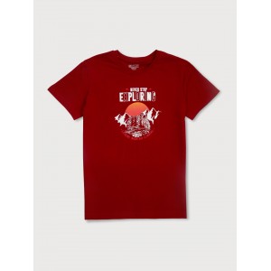 Gini & Jony T-Shirt Half Sleeves - Jester Red, 12