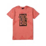 Gini & Jony T-Shirt Half Sleeves - Peach Nectar, 24m