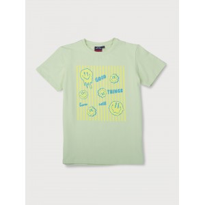 Gini & Jony T-Shirt Half Sleeves - Paradise Green, 6