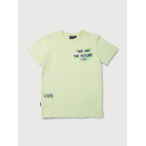 Gini & Jony T-Shirt Half Sleeves - Paradise Green, 12m