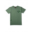 Gini & Jony T-Shirt Half Sleeves - Hedge Green, 12m