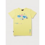 Gini & Jony T-Shirt Half Sleeves - Yellow Iris , 2