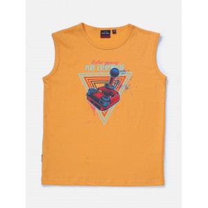 Gini & Jony Sando Sleeveless - Blazing Orange, 10