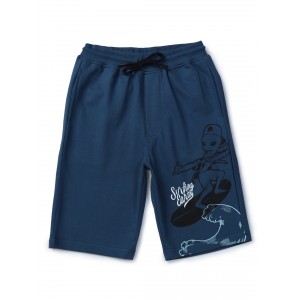 Gini & Jony Bermuda Elasticated - Dark Blue, 24m