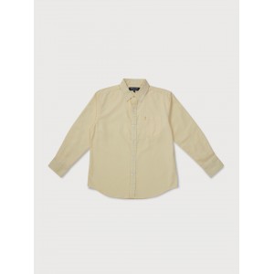 Gini & Jony Shirt Full Sleeves - Elfin Yellow, 24m