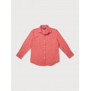 Gini & Jony Shirt Full Sleeves - Hot Coral, 24m