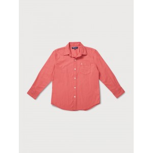 Gini & Jony Shirt Full Sleeves - Hot Coral, 24m