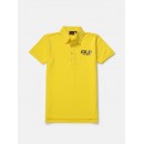 Gini & Jony Polo T-Shirt Half Sleeves - Blazing Yellow, 4