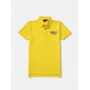 Gini & Jony Polo T-Shirt Half Sleeves - Blazing Yellow, 2