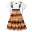 Gini & Jony Dungree Half Sleeves - Deep Mahogany, 24m