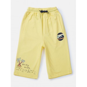 Gini & Jony Bermuda Elasticated - Yellow Iris , 12