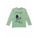 Gini & Jony T-Shirt Full Sleeves - Green Ash, 24m