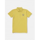 Gini & Jony Polo T-Shirt Half Sleeves - Lemon Zest, 18m