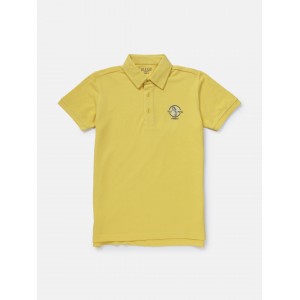 Gini & Jony Polo T-Shirt Half Sleeves - Lemon Zest, 12